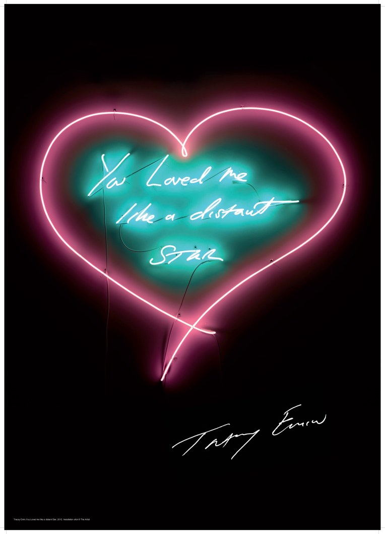 3. Tracey Emin,You Loved Me Like A Distant Star, 2016  © Tracey Emin   .jpg